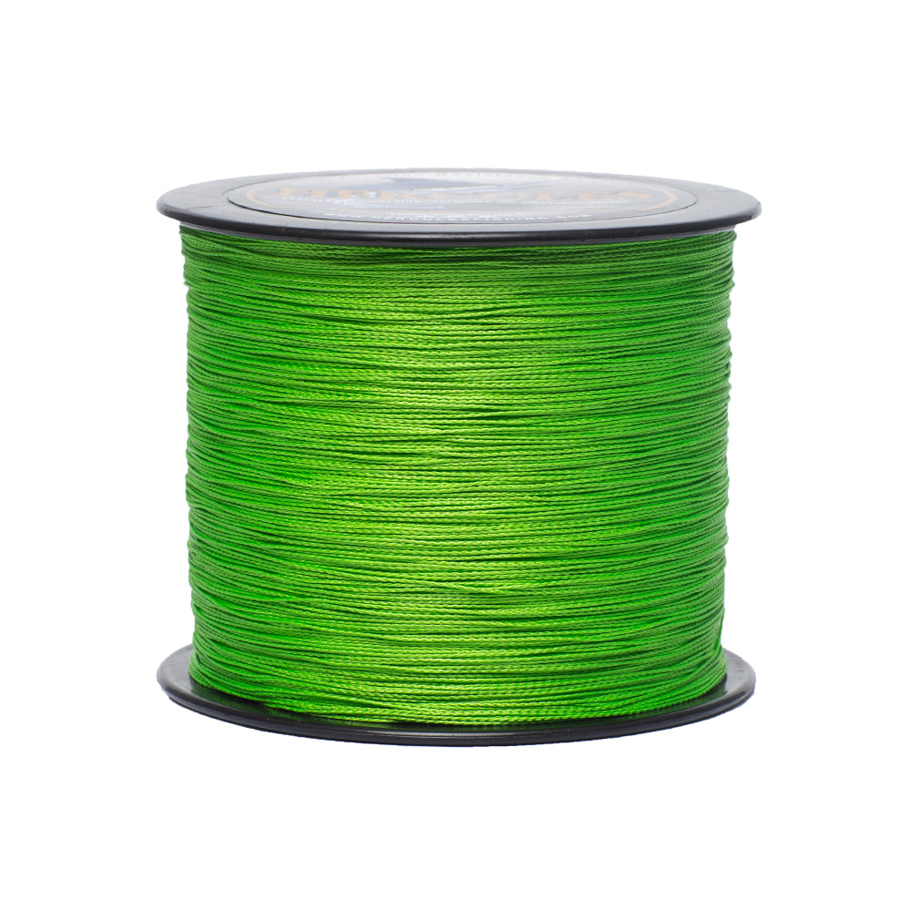 HERCULES No Fade Fishing Line Fluorescent Green 4 Strands 6LB-100LB PE Braided Fishing Line HERCULES