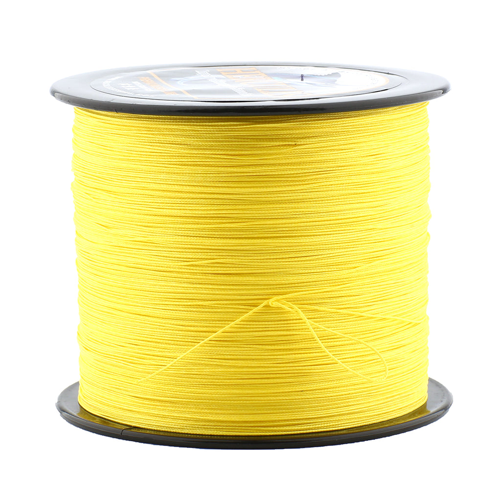 HERCULES No Fade Fishing Line Yellow 8 Strands Strong PE Fishing Line 10LB-120LB Braided Fishing Lines HERCULES