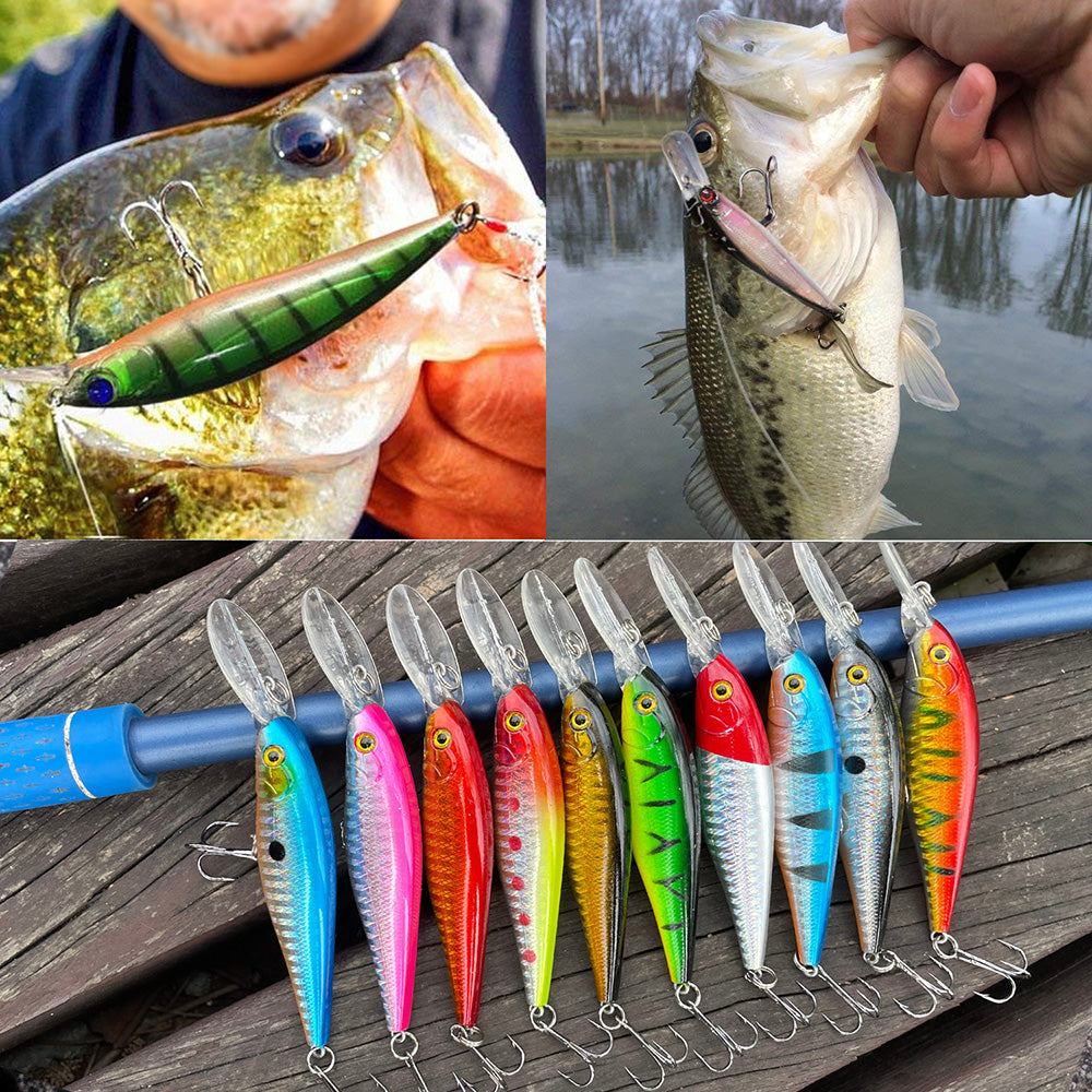5PK Bass Fishing Lures Bass Lures for Freshwater Kuwait