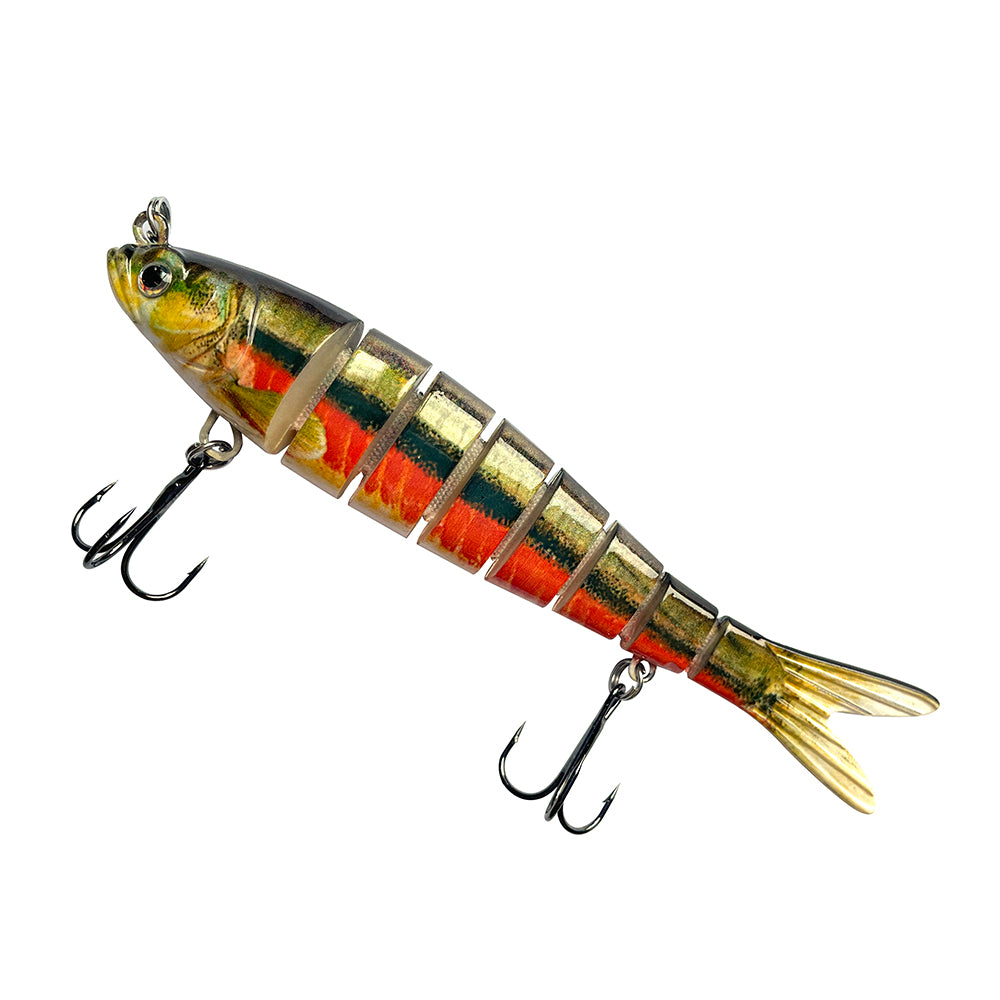 Small Fishing Lures for Bass Trout Multi Jointed Swimbaits Slow Sinking  Bionic Swimming Lures Bass Freshwater Saltwater Bass Lifelike Fishing Lures  - buy Small Fishing Lures for Bass Trout Multi Jointed Swimbaits