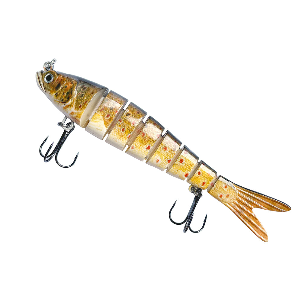 Kingdom Fishing Lures for Bass Trout Multi Jointed Swimbaits Slow