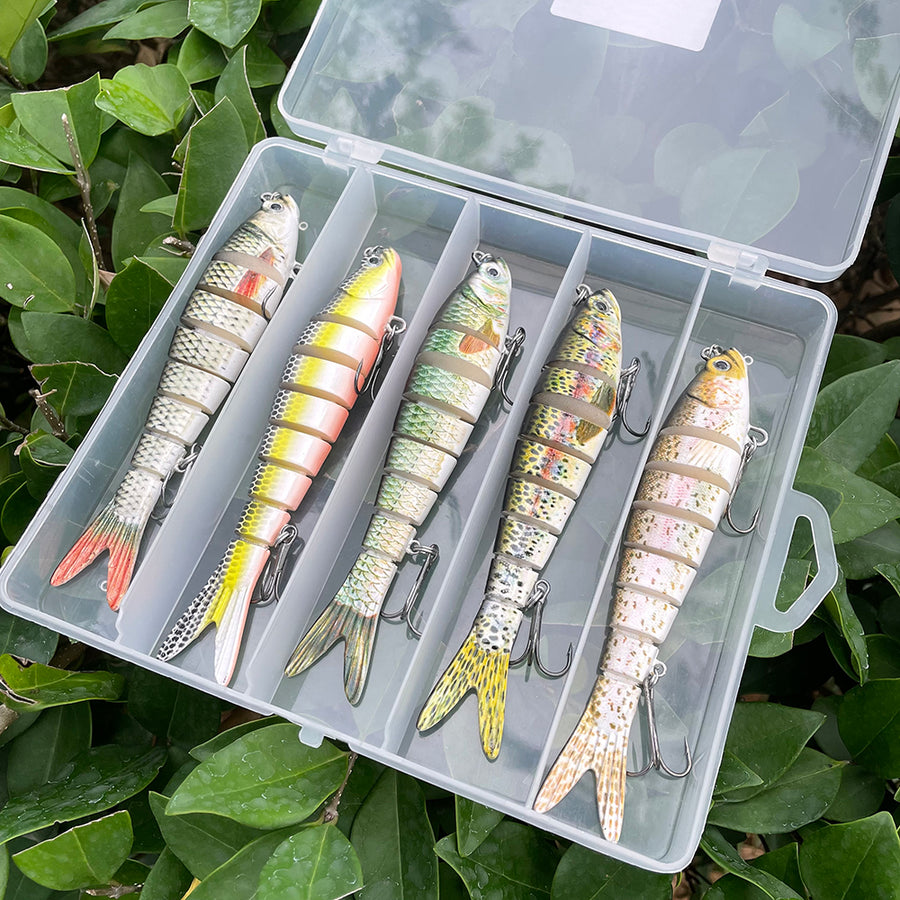 are multi jointed fishing lures a gimmick Hercules Bionic Lures Freshwater Saltwater HERCULES Fishing Tackle drawing them in with the promise of an easy meal HERCULES Multi Jointed Swimbaits Fishing