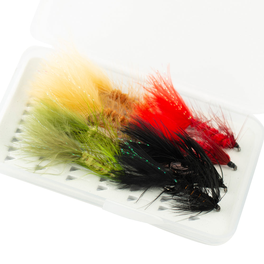 HERCULES 8pcs Wooly Bugger Flies Streamers Fly Fishing Baits HERCULES SALE
