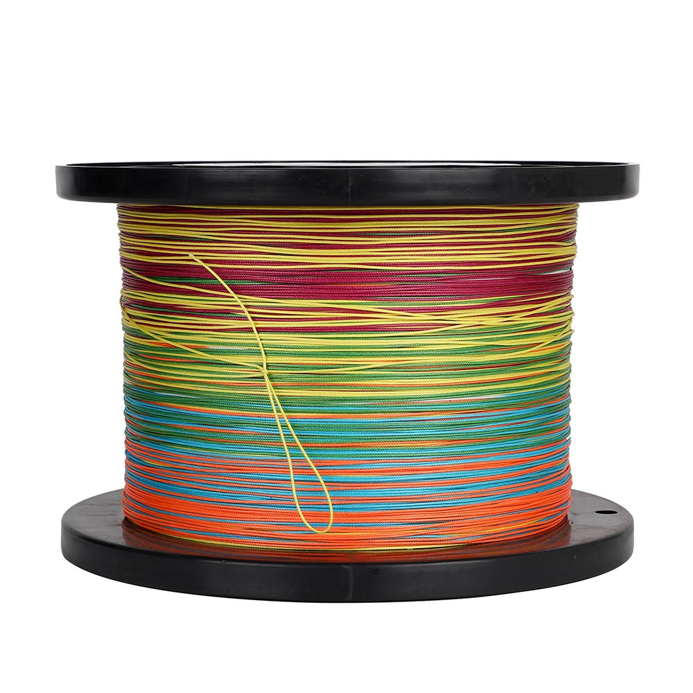 HERCULES 1500M 1640Yds Multicolor 10lb-250lb PE Braid Fishing Line 12 Strands HERCULES