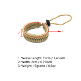HERCULES Paracord Bracelet Adjustable Hand Braided Strap Bracelet, Pack of 3 HERCULES