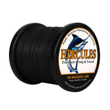HERCULES 500M 547Yds Black 10lb-420lb PE Braid Fishing Line 12 Strands HERCULES