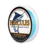 HERCULES 100M 109Yds Blue 10lb-420lb PE Braid Fishing Line 12 Strands HERCULES