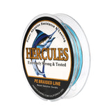 HERCULES 100M 109Yds Camo Blue 10lb-420lb PE Braid Fishing Line 12 Strands HERCULES