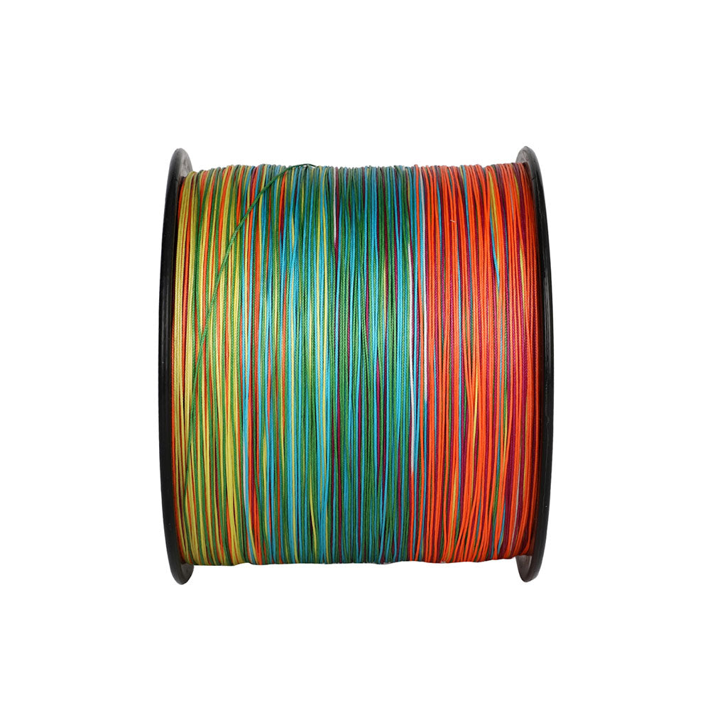 HERCULES 1500M 1640Yds Multicolor 10lb-250lb PE Braid Fishing Line 12 Strands HERCULES