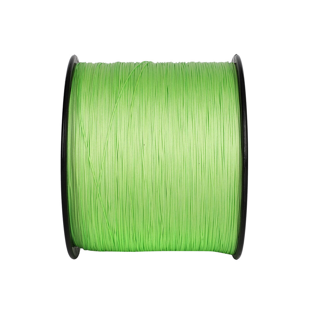 HERCULES 1500M 1640Yds Fluorescent Green 10lb-250lb PE Braid Fishing Line 12 Strands HERCULES